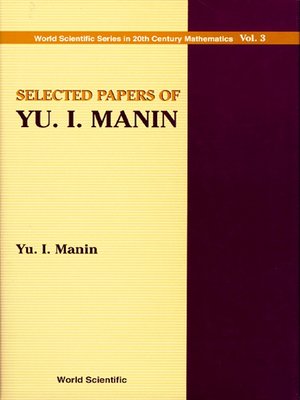 cover image of Selected Papers of Yu I Manin